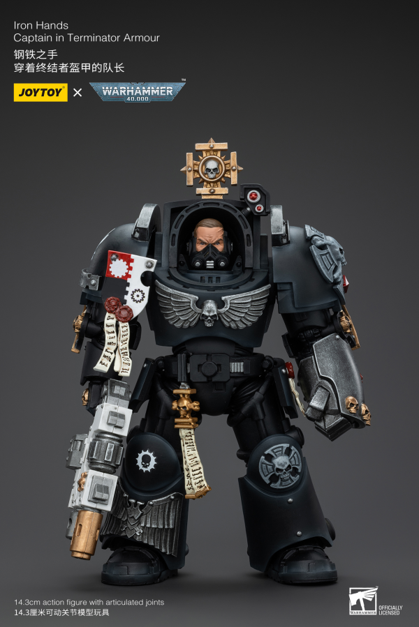 Joy Toy Iron Hands Captain in Terminator Armour | 6973130375116