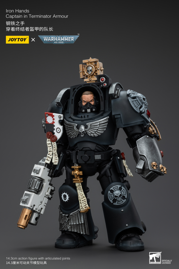 Joy Toy Iron Hands Captain in Terminator Armour | 6973130375116