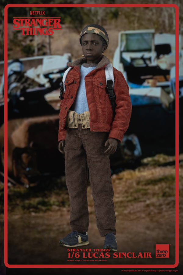 STRANGER THINGS LUCAS SINCLAIR 1/6 SCALE FIG | 4897056205130