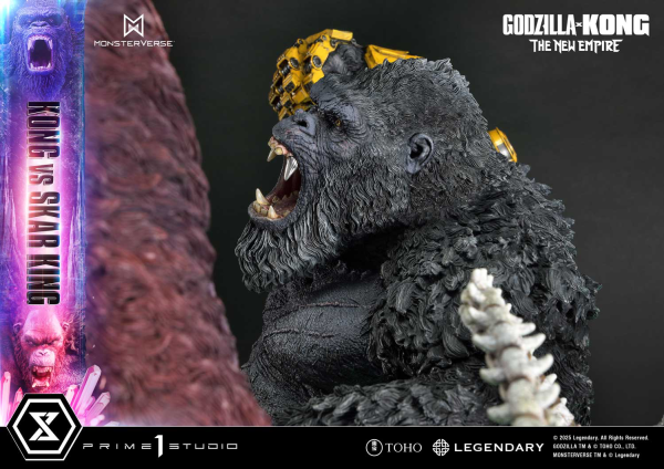 Prime 1 Studio Ultimate Diorama Masterline Godzilla x Kong: The New Empire (Film) Kong vs Skar King Bonus Version | 4582647121707