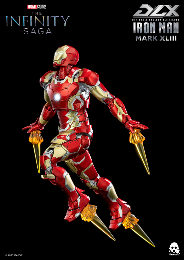 Three Zero Infinity Saga – DLX Iron Man Mark 43 | 4897056203945