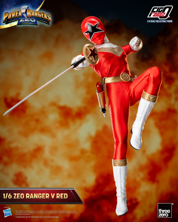 Three Zero Power Rangers Zeo - FigZero 1/6 Zeo Ranger V Red | 4895250810433