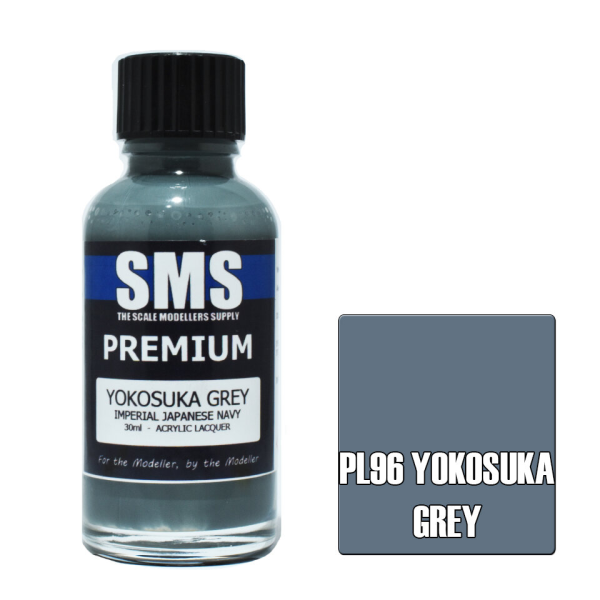 The Scale Modellers Supply (SMS) Premium YOKOSUKA GREY (IJN) 30ml | 707959822539