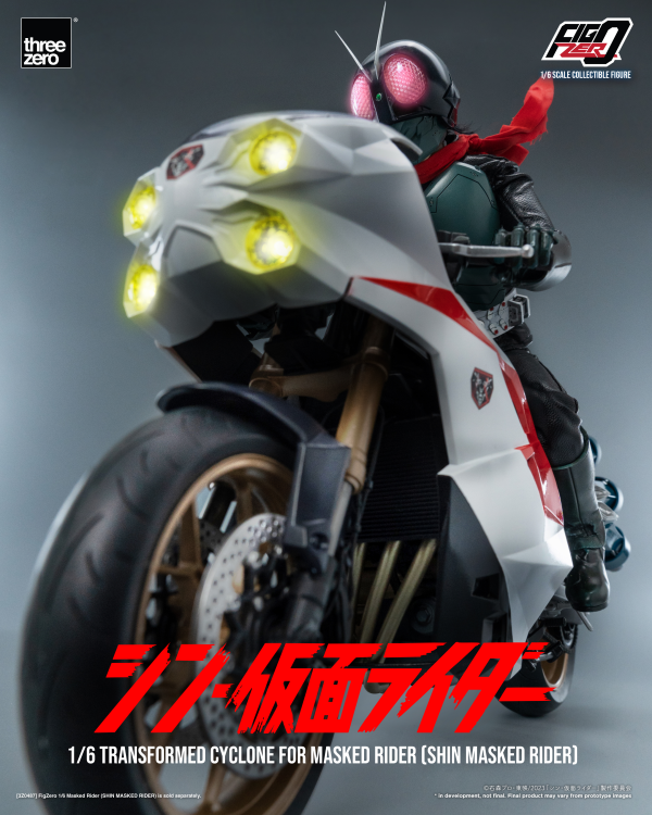 Three Zero FigZero 1/6 Transformed Cyclone for Masked Rider (SHIN MASKED RIDER) | 4895250807563