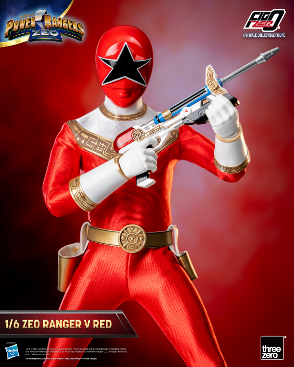 Three Zero Power Rangers Zeo - FigZero 1/6 Zeo Ranger V Red | 4895250810433