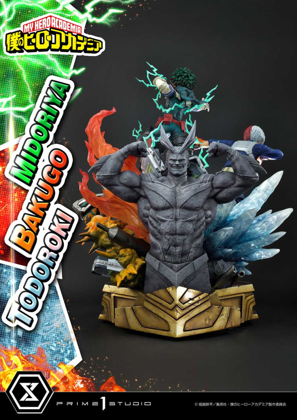 Prime 1 Studio Ultimate Premium Masterline My Hero Academia Midoriya, Bakugo & Todoroki | 4582535945798