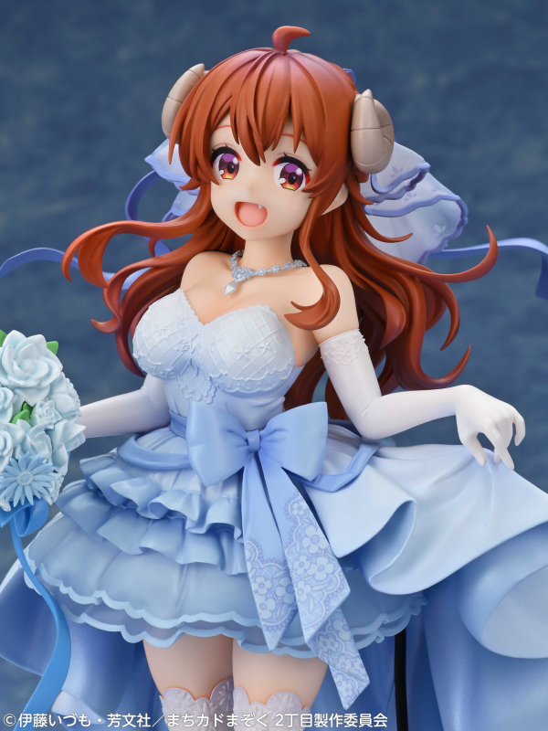 Medicos Entertainment TV Anime The Demon Girl Next Door 2 Shadow Mistress Yuuko Wedding Ver. Complete Figure(4573613719547)(4573613719547)