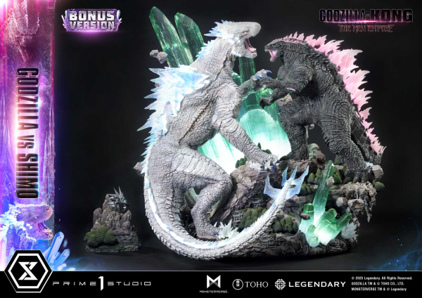 Prime 1 Studio Ultimate Diorama Masterline Godzilla x Kong: The New Empire Godzilla vs Shimo Bonus Version | 4582647121684