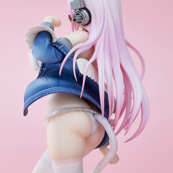 Union Creative Nitroplus Super Sonico (White Cat Ver.) Figure (2nd Reissue)(4589642715276)(4589642715276)