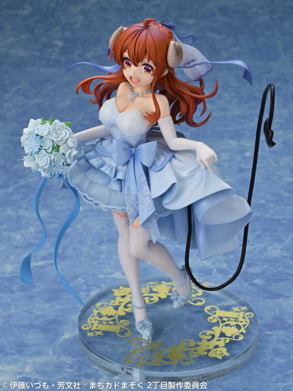 Medicos Entertainment TV Anime The Demon Girl Next Door 2 Shadow Mistress Yuuko Wedding Ver. Complete Figure(4573613719547)(4573613719547)