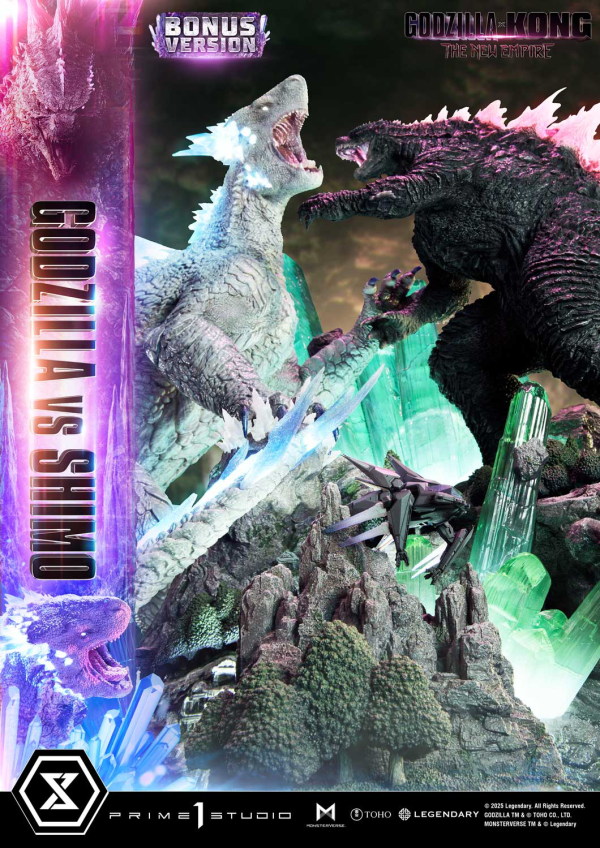 Prime 1 Studio Ultimate Diorama Masterline Godzilla x Kong: The New Empire Godzilla vs Shimo Bonus Version | 4582647121684