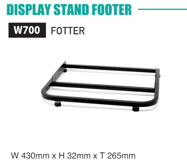 GSI Creos Mini Stand - FOOTER FOR W700 SERIES | 4973028111538