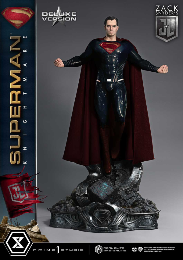 Prime 1 Studio Real Elite Masterline Justice League (Film) Superman Knightmare Color Edition DX Bonus Version | 4582647120984