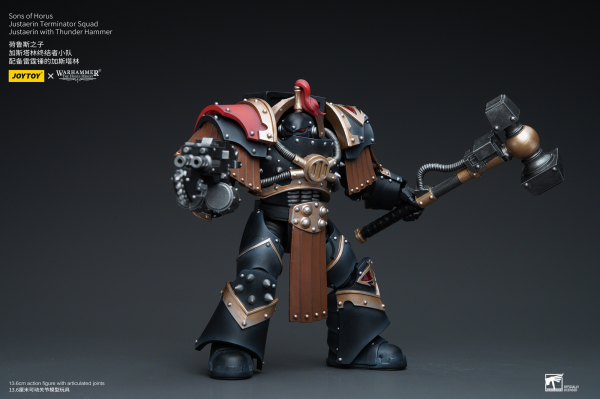 Joy Toy Sons of Horus Justaerin Terminator Squad Justaerin with Thunder Hammer | 6973130379732