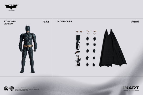 Queen Studios INART-Batman (The Dark Knight Rises) 1/12 Collectible Figure Standard Version | 6972662531601