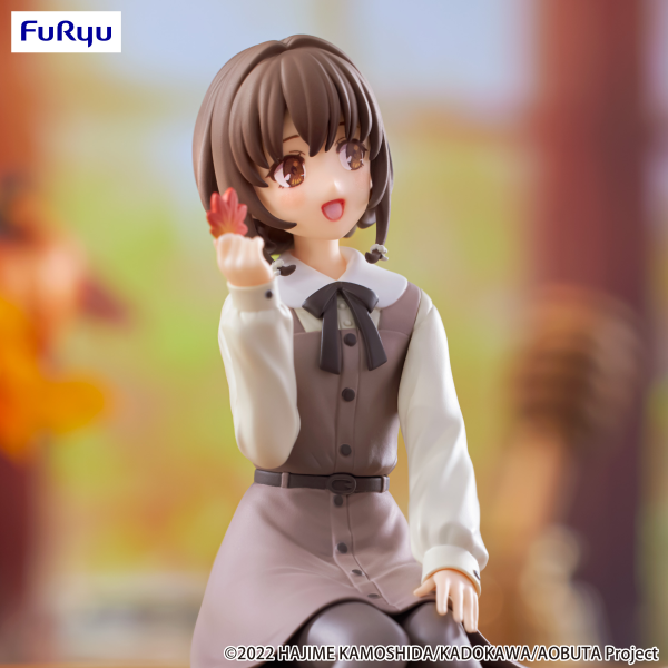 Rascal Does Not Dream Series Noodle Stopper Figure -Kaede Azusagawa Autumn Outfit ver.ー | 4582782363352