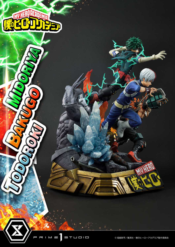 Prime 1 Studio Ultimate Premium Masterline My Hero Academia Midoriya, Bakugo & Todoroki | 4582535945798