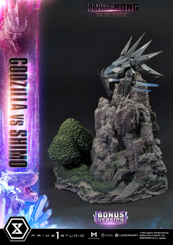 Prime 1 Studio Ultimate Diorama Masterline Godzilla x Kong: The New Empire Godzilla vs Shimo Bonus Version | 4582647121684