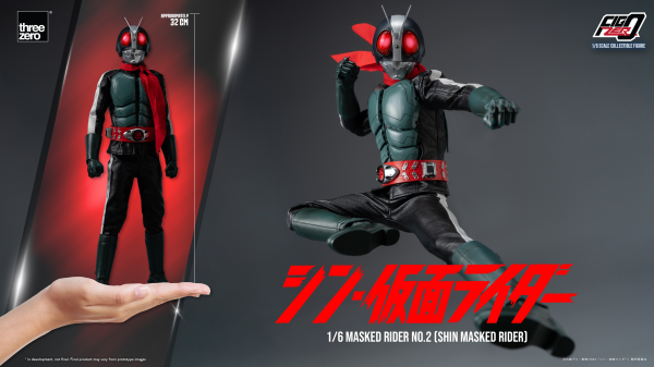 Three Zero FigZero 1/6 Masked Rider No.2 (SHIN MASKED RIDER) | 4895250807969