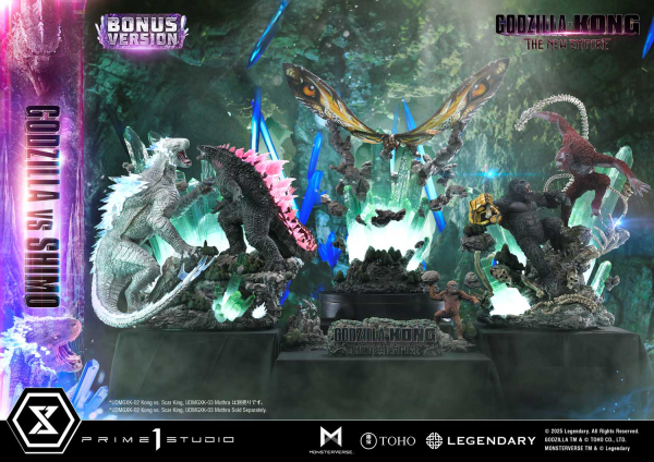 Prime 1 Studio Ultimate Diorama Masterline Godzilla x Kong: The New Empire Godzilla vs Shimo Bonus Version | 4582647121684