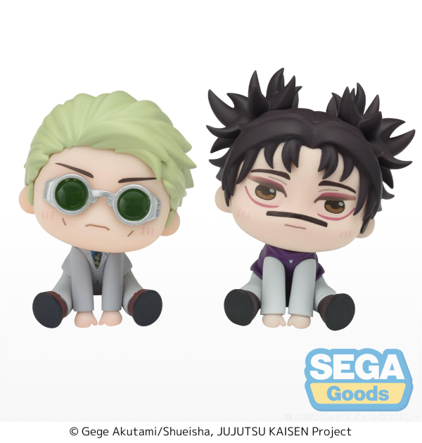SEGA QyuruMe "Jujutsu Kaisen" Mini Figure "Kento Nanami & Choso" (EX) (Pack of 1 Nanami, 1 Choso) | 4580779548911