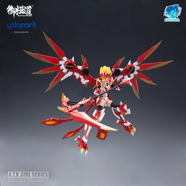EASTERN MODEL 1/12 Scale A.T.K. Girl Zhuque (One of the Four Chinese Mythical Beast)-PLAMO | 6971835800308