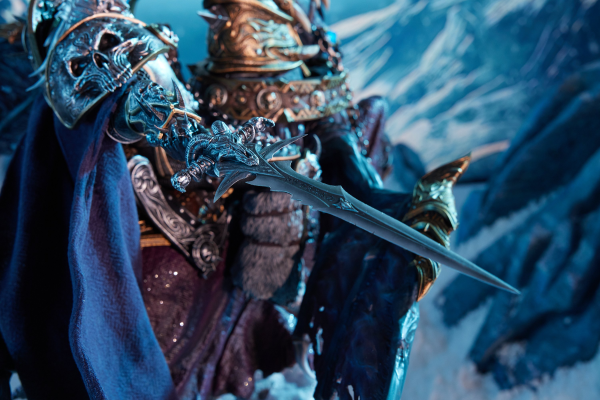 HEX Collectibles Blizzard World of Warcraft® The Lich King & Invincible Premium Statue(BLZ009) | BLZ009