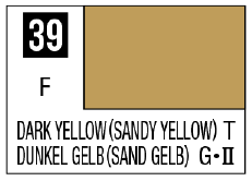 Mr Hobby Mr Color Spray - S39 Dark Yellow (3/4Flat/Tank) | 4973028928334