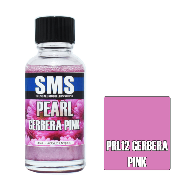 The Scale Modellers Supply (SMS) Pearl GERBERA PINK 30ml | 787099993856