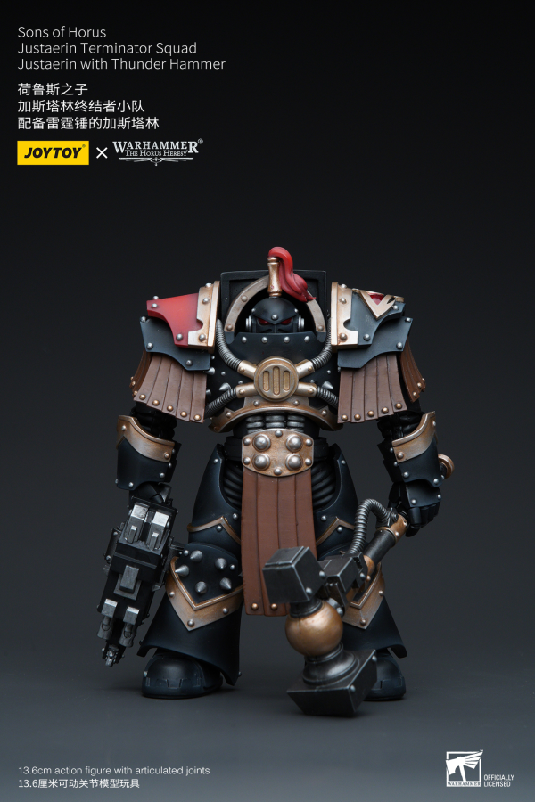 Joy Toy Sons of Horus Justaerin Terminator Squad Justaerin with Thunder Hammer | 6973130379732