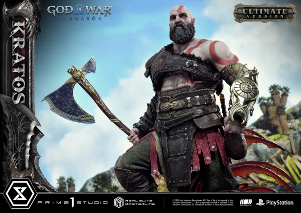 Prime 1 Studio Real Elite Masterline God of War: Ragnarok Kratos Ultimate Version | 4582647120793
