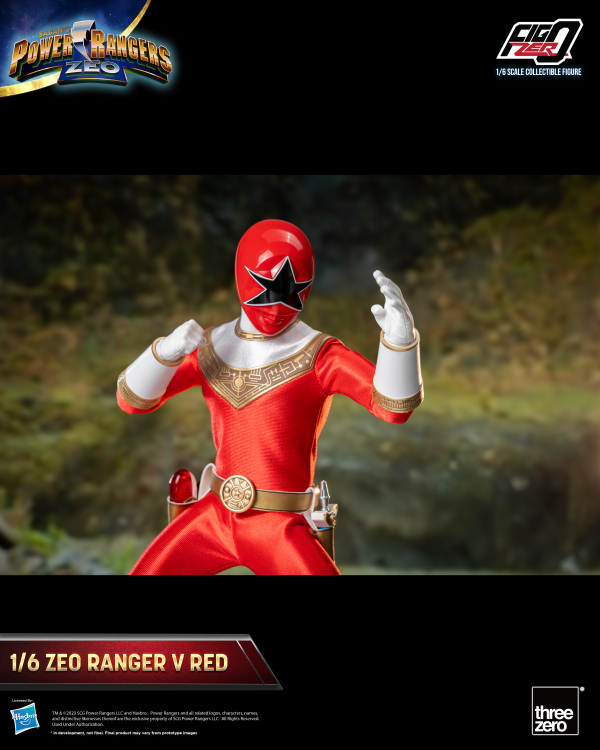 Three Zero Power Rangers Zeo - FigZero 1/6 Zeo Ranger V Red | 4895250810433