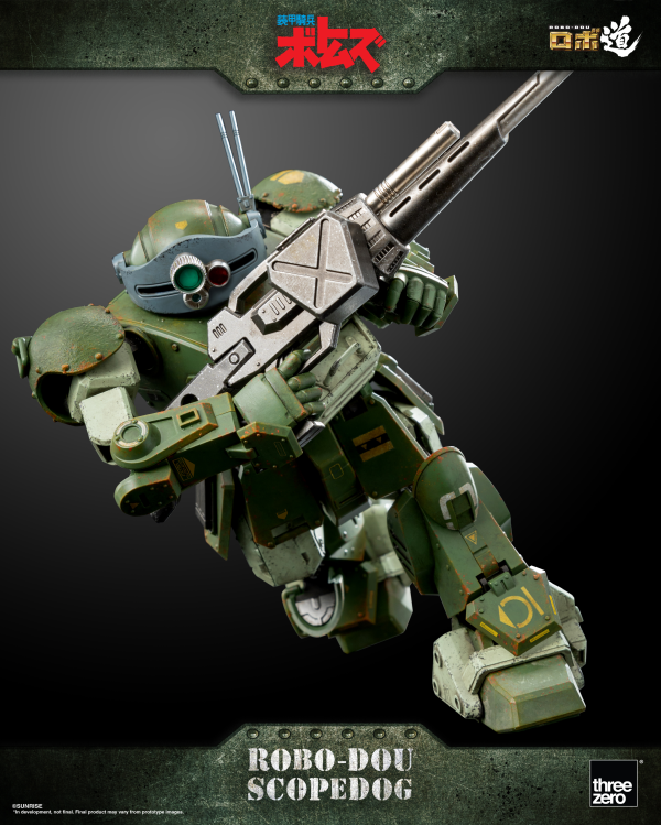 threezero Armored Trooper VOTOMS - ROBO-DOU Scopedog | 4897056203082