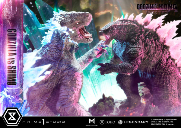 Prime 1 Studio Ultimate Diorama Masterline Godzilla x Kong: The New Empire Godzilla vs Shimo Bonus Version | 4582647121684