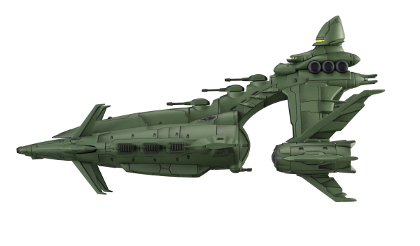 MegaHouse Cosmo Fleet Special MOBILE SUIT GUNDAM THE ORIGIN Musai kai-class Valkyrie Re. | 4535123839405