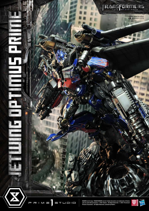 Prime 1 Studio Museum Masterline Transformers: Dark of the Moon (Film) Jetwing Optimus Prime Bonus Version | 4580708033921