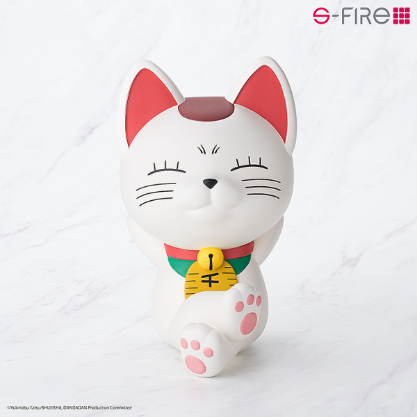 SEGA TV Anime DAN DA DAN PVC Piggy Bank Figure Turbo Granny (Beckoning cat) | 4582733435350