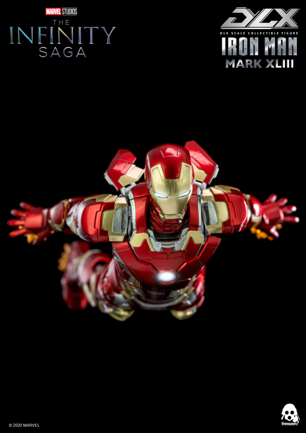 Three Zero Infinity Saga – DLX Iron Man Mark 43 | 4897056203945
