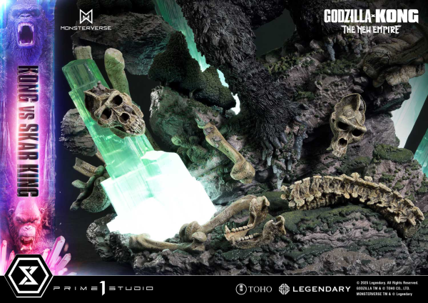 Prime 1 Studio Ultimate Diorama Masterline Godzilla x Kong: The New Empire (Film) Kong vs Skar King Bonus Version | 4582647121707