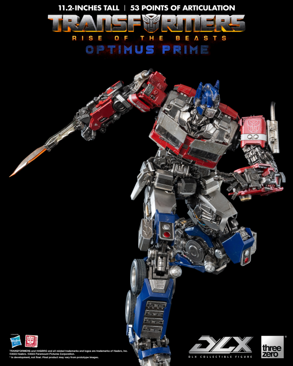 Three Zero Transformers: Rise of the Beasts - DLX Optimus Prime | 4895250807334