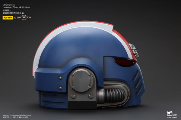 JOYTOY Ultramarines Lieutenant Titus' MKX Helmet