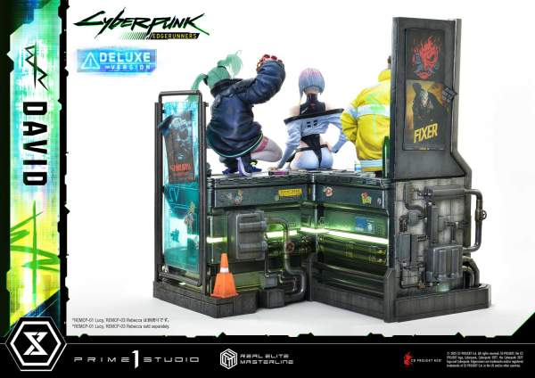 Prime 1 Studio Real Elite Masterline Cyberpunk: Edgerunners David Deluxe Bonus Version | 4582647121554