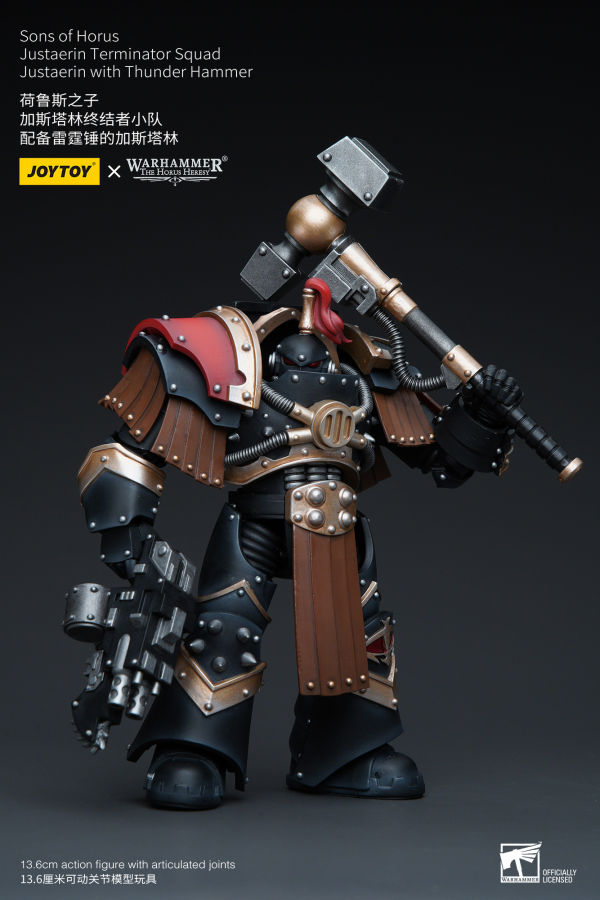 Joy Toy Sons of Horus Justaerin Terminator Squad Justaerin with Thunder Hammer | 6973130379732