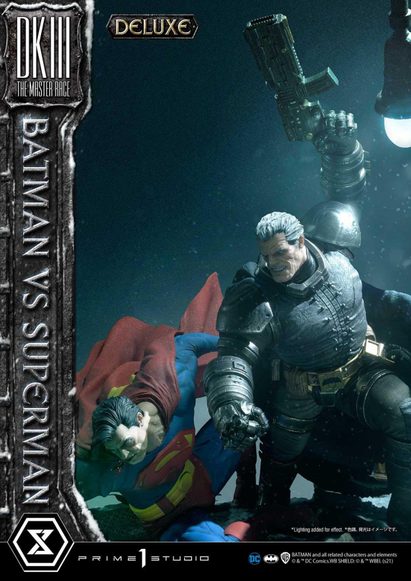 Prime 1 Studio Ultimate Diorama Masterline Batman:The Dark Knight Returns (Comics) Batman versus Superman Deluxe Version | 4580708030869