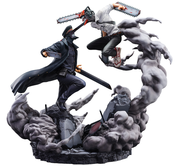SEGA CHAINSAW MAN Super Situation Figure Chainsaw Man vs. Samurai Sword | 4580779527725