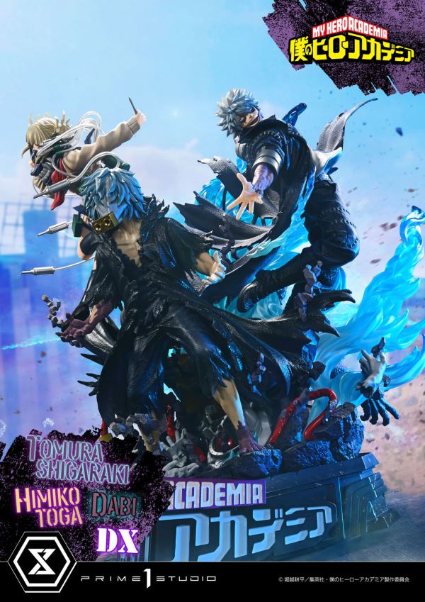 Prime 1 Studio Ultimate Premium Masterline My Hero Academia Tomura Shigaraki,Dabi,Himiko Toga DX Bonus Version | 4582647121097