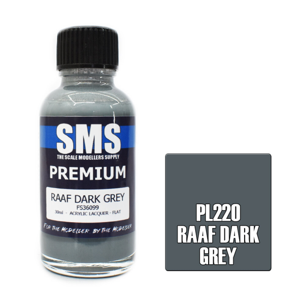 The Scale Modellers Supply (SMS) Premium RAAF DARK GREY FS36099 30ml | 744109798498