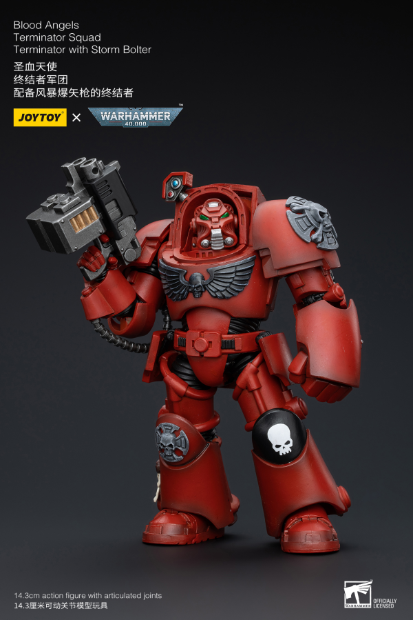 Joy Toy Blood Angels Terminator Squad Terminator with Storm Bolter | 6973130375871