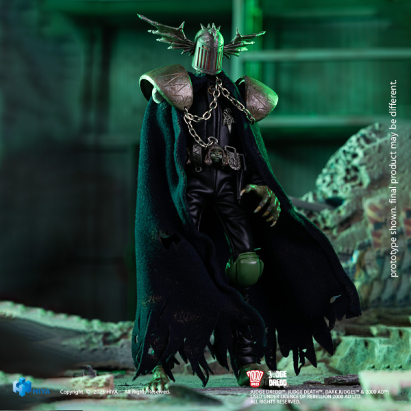 HIYA TOYS Exquisite Super Series 1/12 Scale 6 Inch JUDGE DREDD Judge Fear | 6957534201714