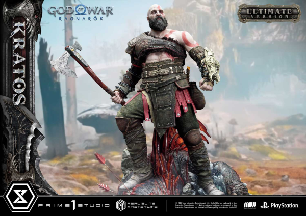 Prime 1 Studio Real Elite Masterline God of War: Ragnarok Kratos Ultimate Version | 4582647120793